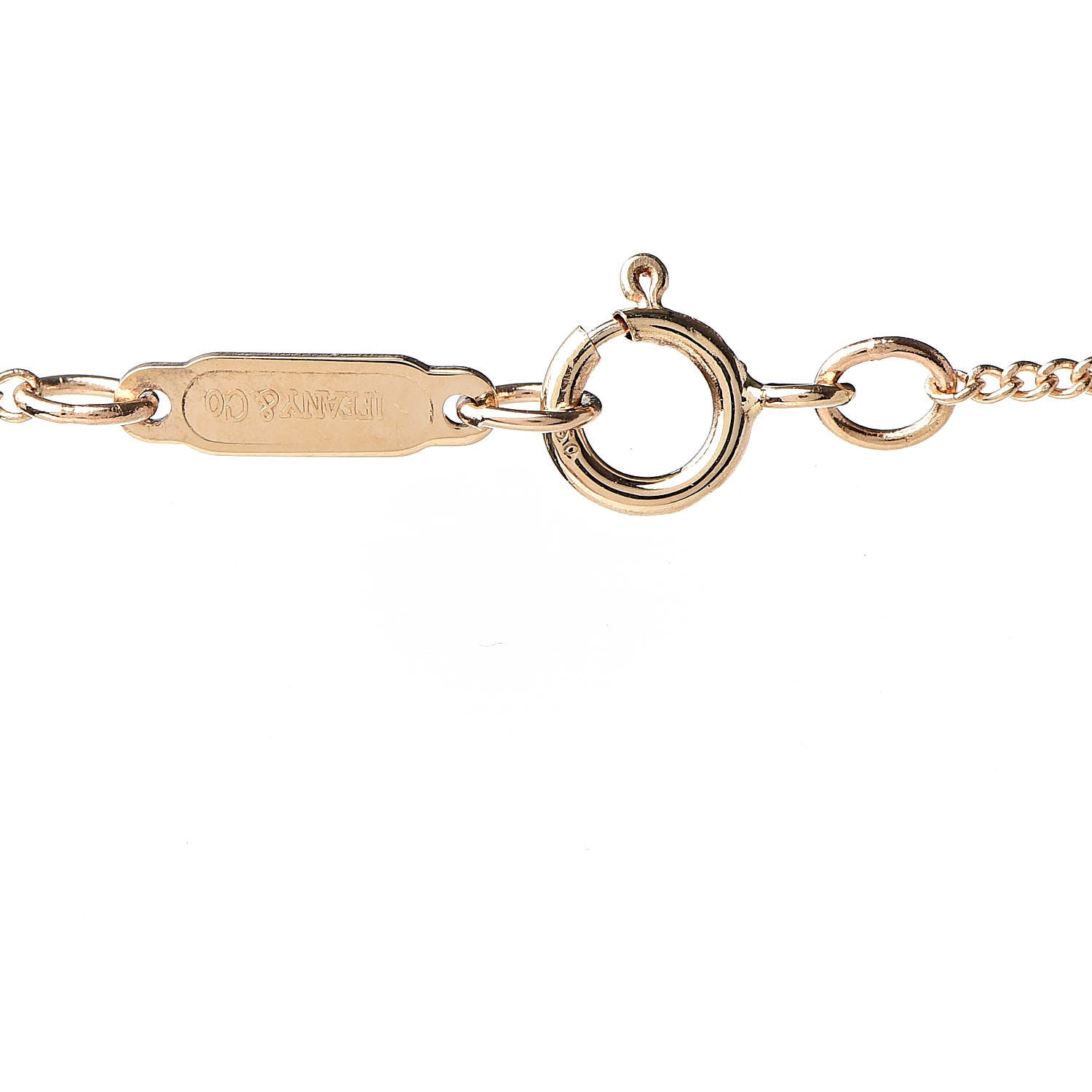 Tiffany Sterling Silver 18K Yellow Gold Heart Pendant Necklace 6 of 7