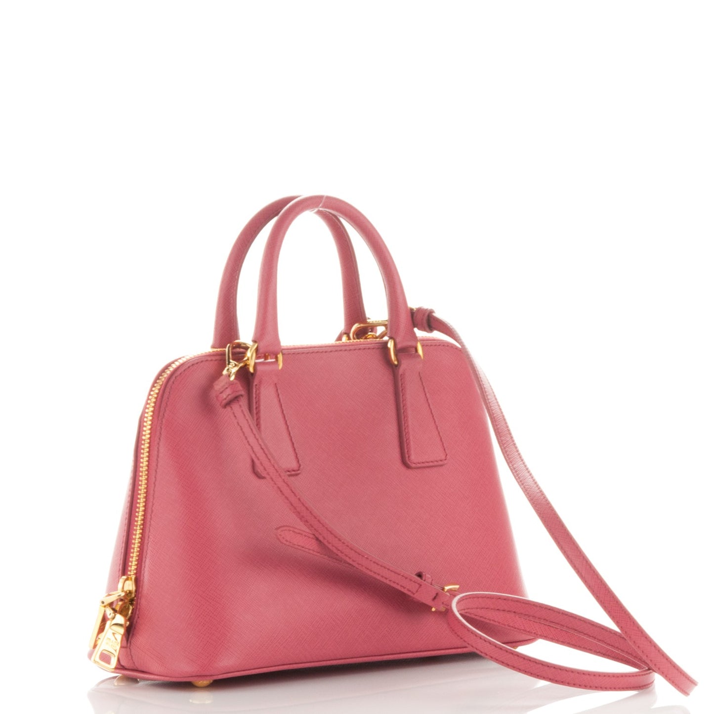 Saffiano Lux Small Promenade Tote Peonia
