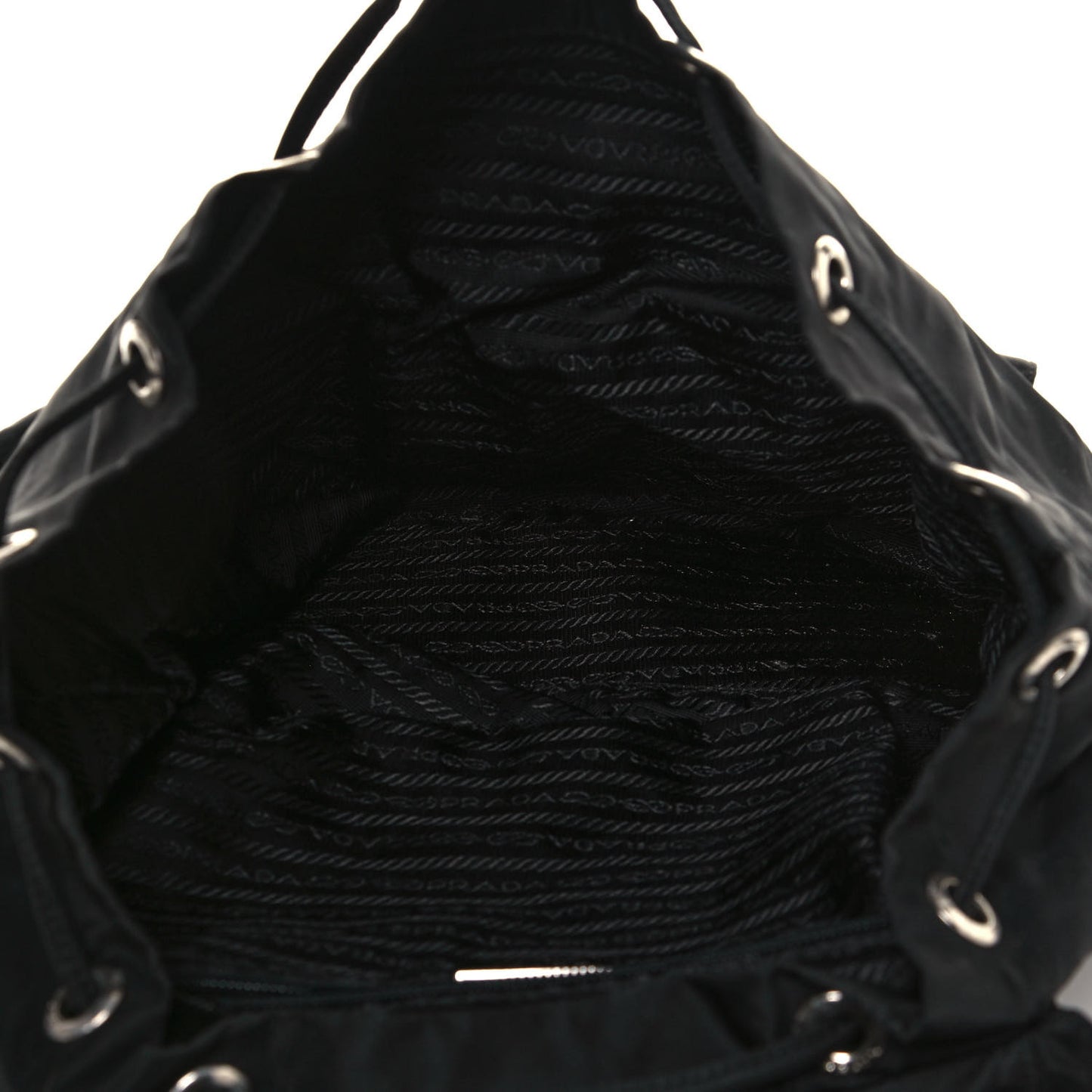 Nylon Vela Medium Backpack Black