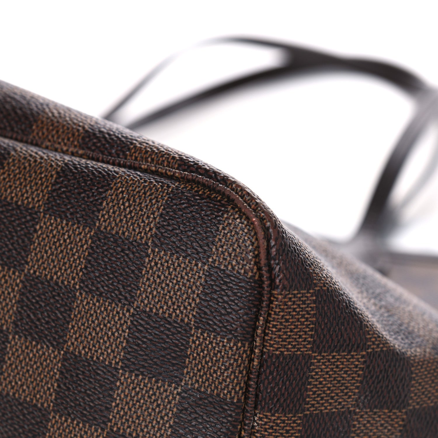 Louis Vuitton Damier Ebene Neo Neverfull MM Rose Ballerine 9 of 14