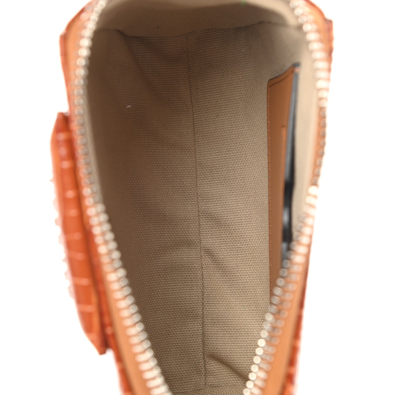 Givenchy Calfskin Crocodile Embossed Nano Antigona Tan 5 of 8