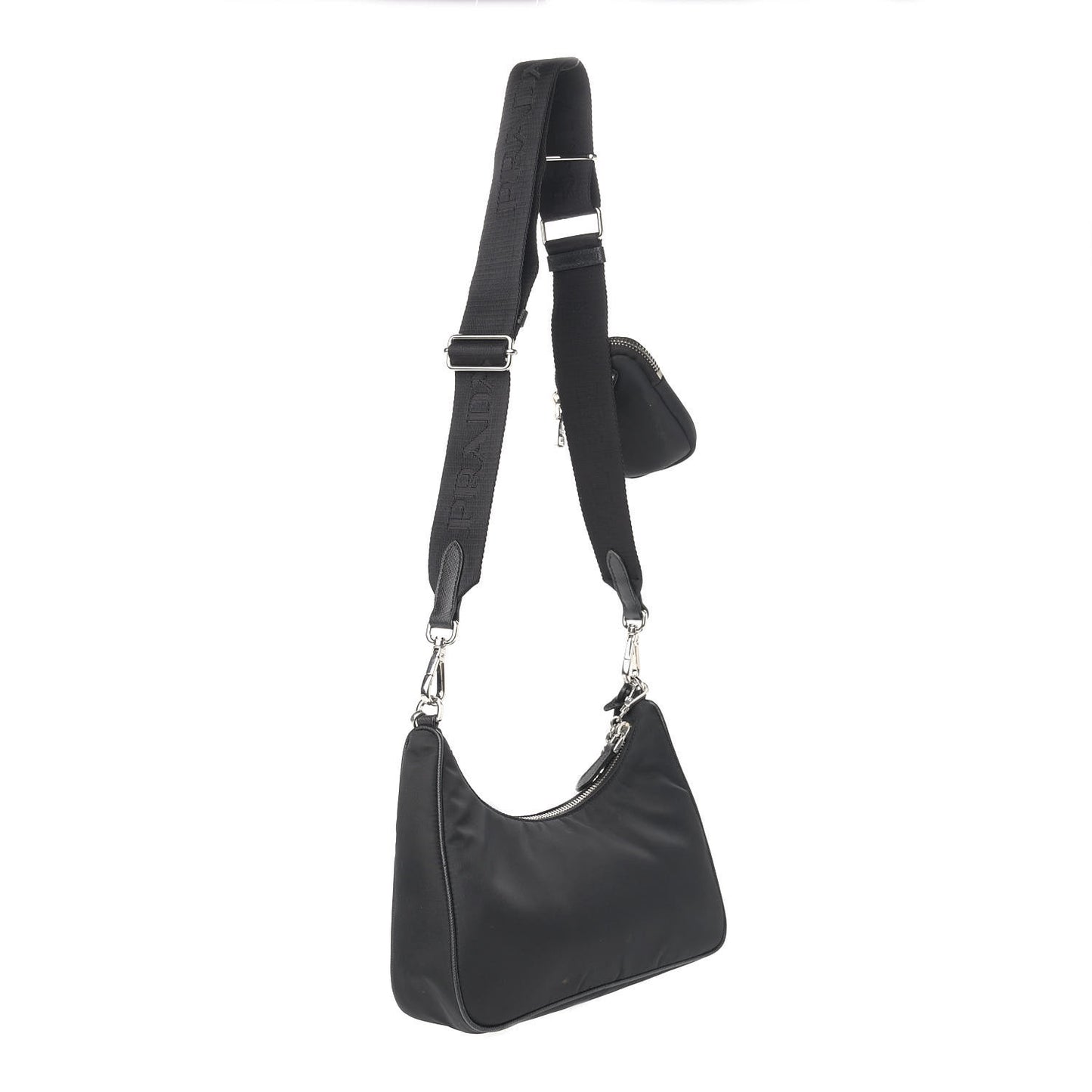 Nylon Re-Edition 2005 Shoulder Bag Black