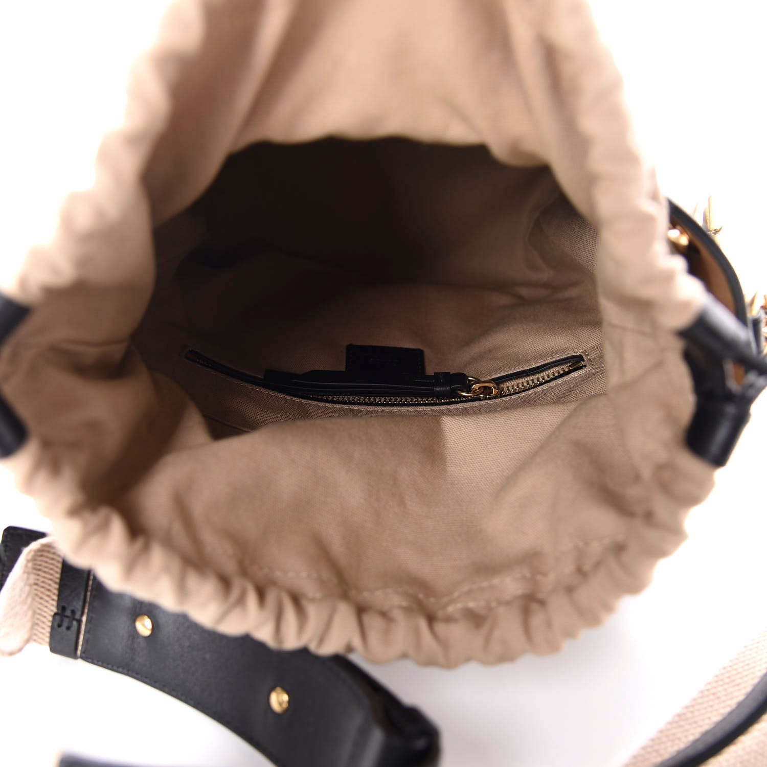 Chloe Smooth Calfskin Small Roy Bucket Bag Black 6 of 13