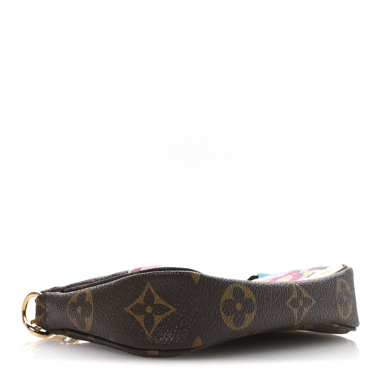 Louis Vuitton Monogram 2022 Christmas Animation Tokyo Mini Pochette Accessories Blue 4 of 8