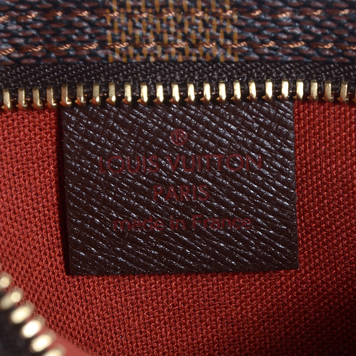 Louis Vuitton Damier Ebene Trousse Make Up Bag Pochette 11 of 15