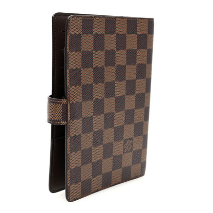 Louis Vuitton Damier Ebene Medium Ring Agenda Cover 3 of 6