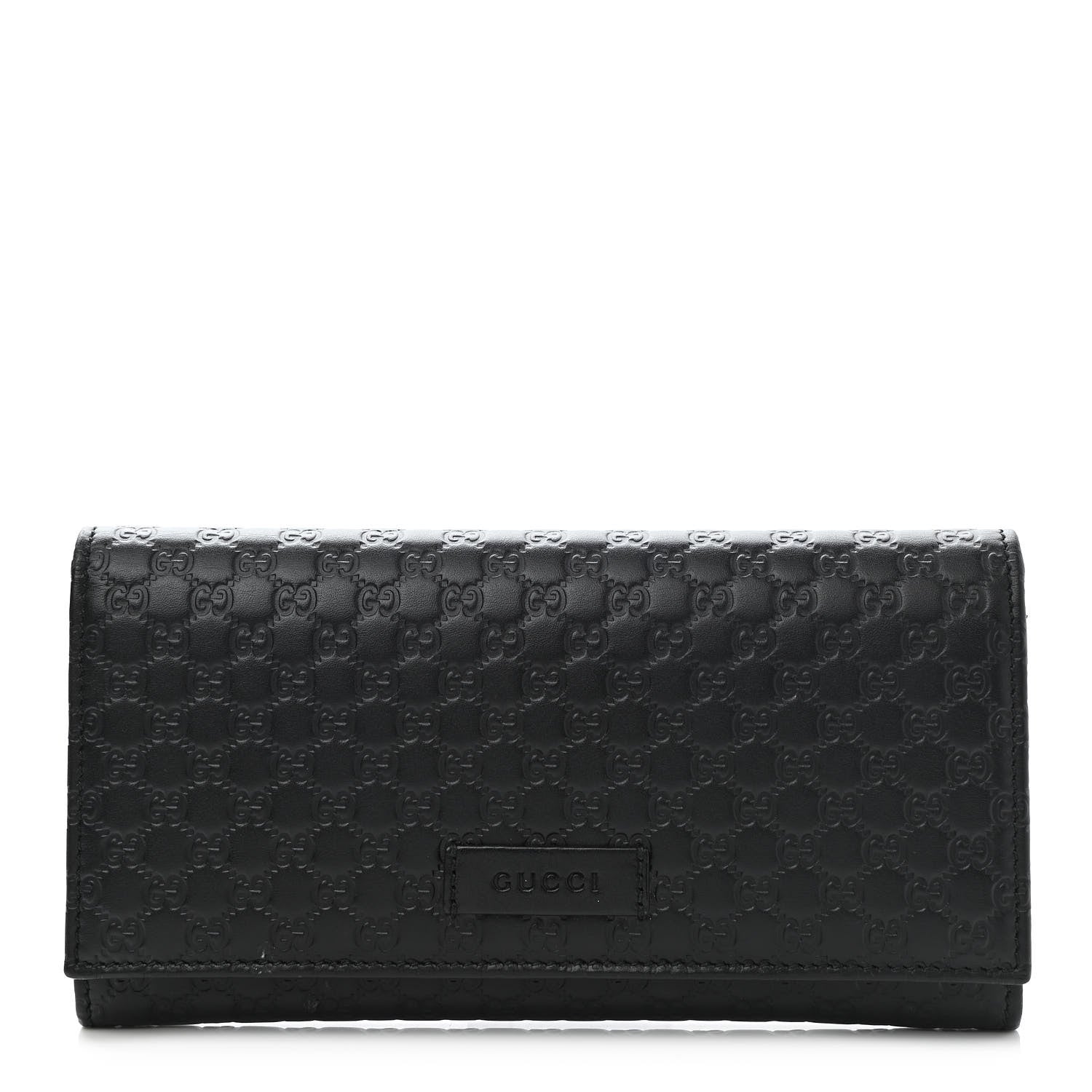 Gucci Soft Microguccissima Continental Wallet Black 1 of 8