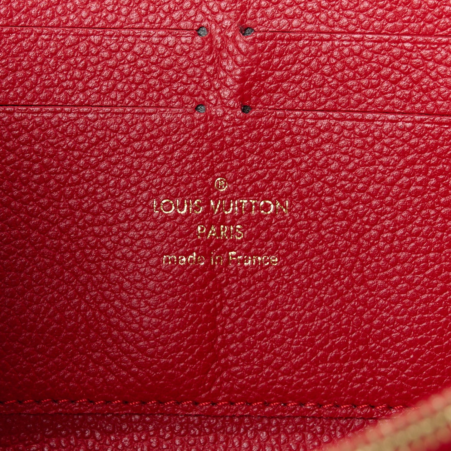 Empreinte Zippy Wallet Cherry