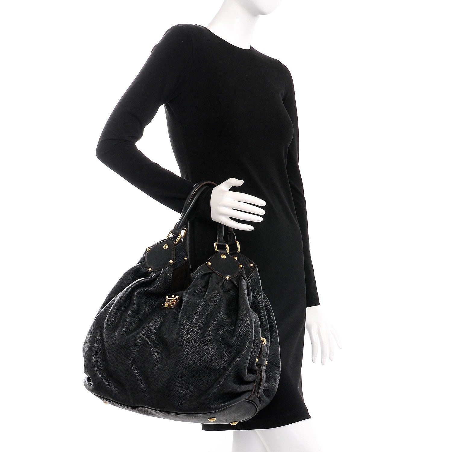 Louis Vuitton Mahina XL Black 2 of 11