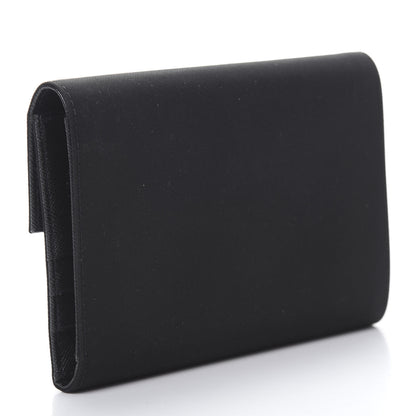 Prada Tessuto Nylon Saffiano Wallet Black 3 of 7