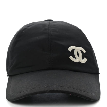 Chanel Cotton CC Cap Hat Black 5 of 8