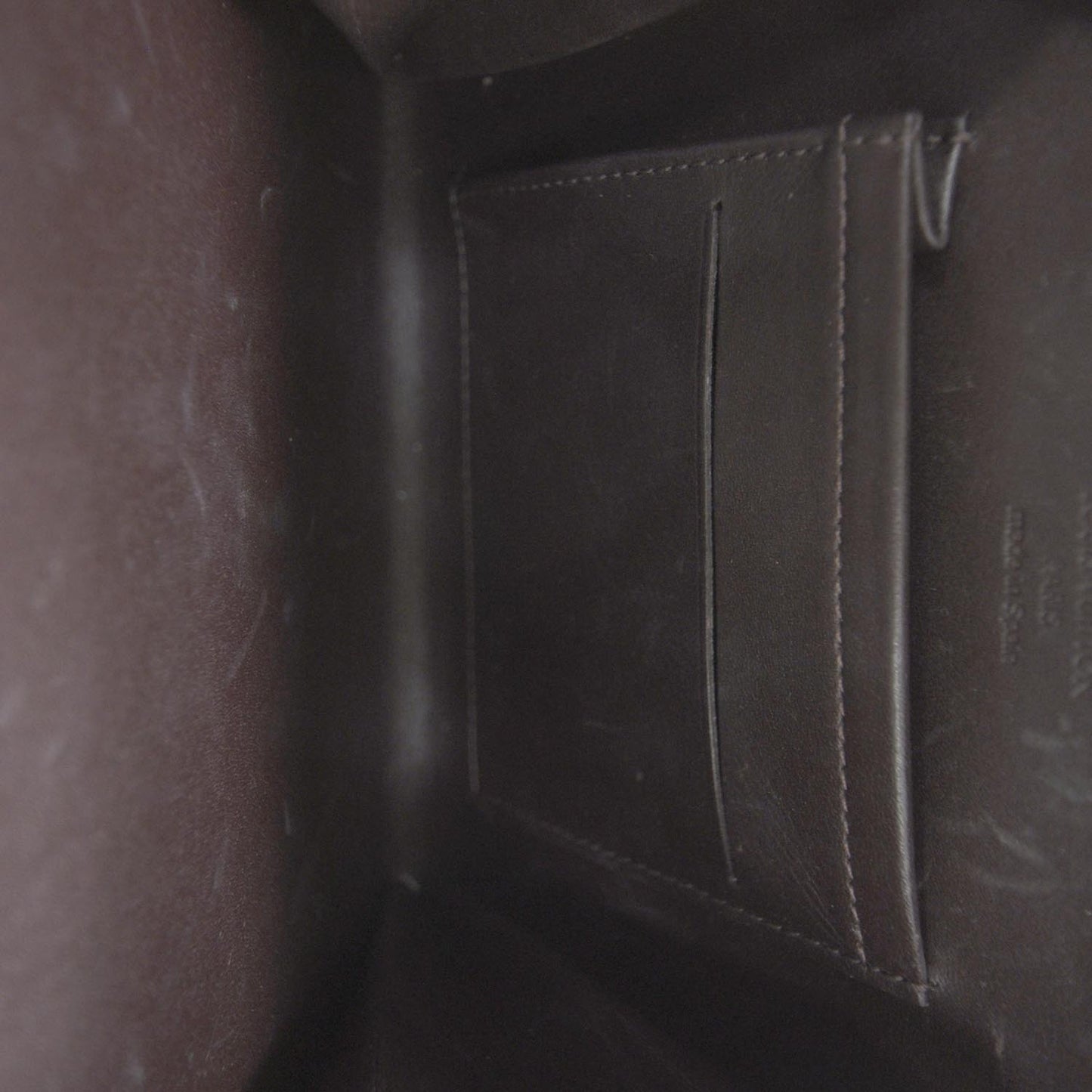 Damier Vernis Ange MM Amarante