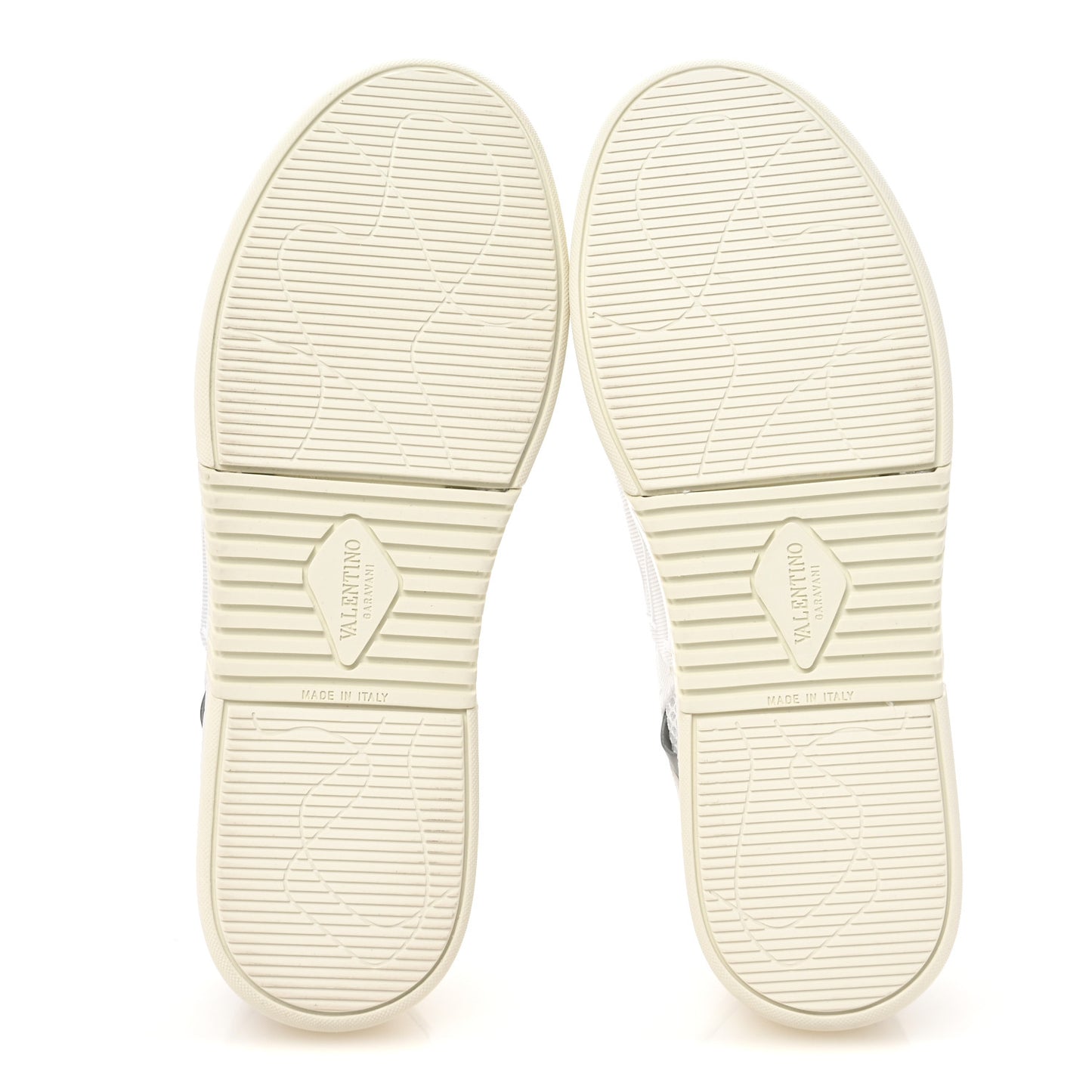 Calfskin Womens VL7N Sneakers 38 White Ice