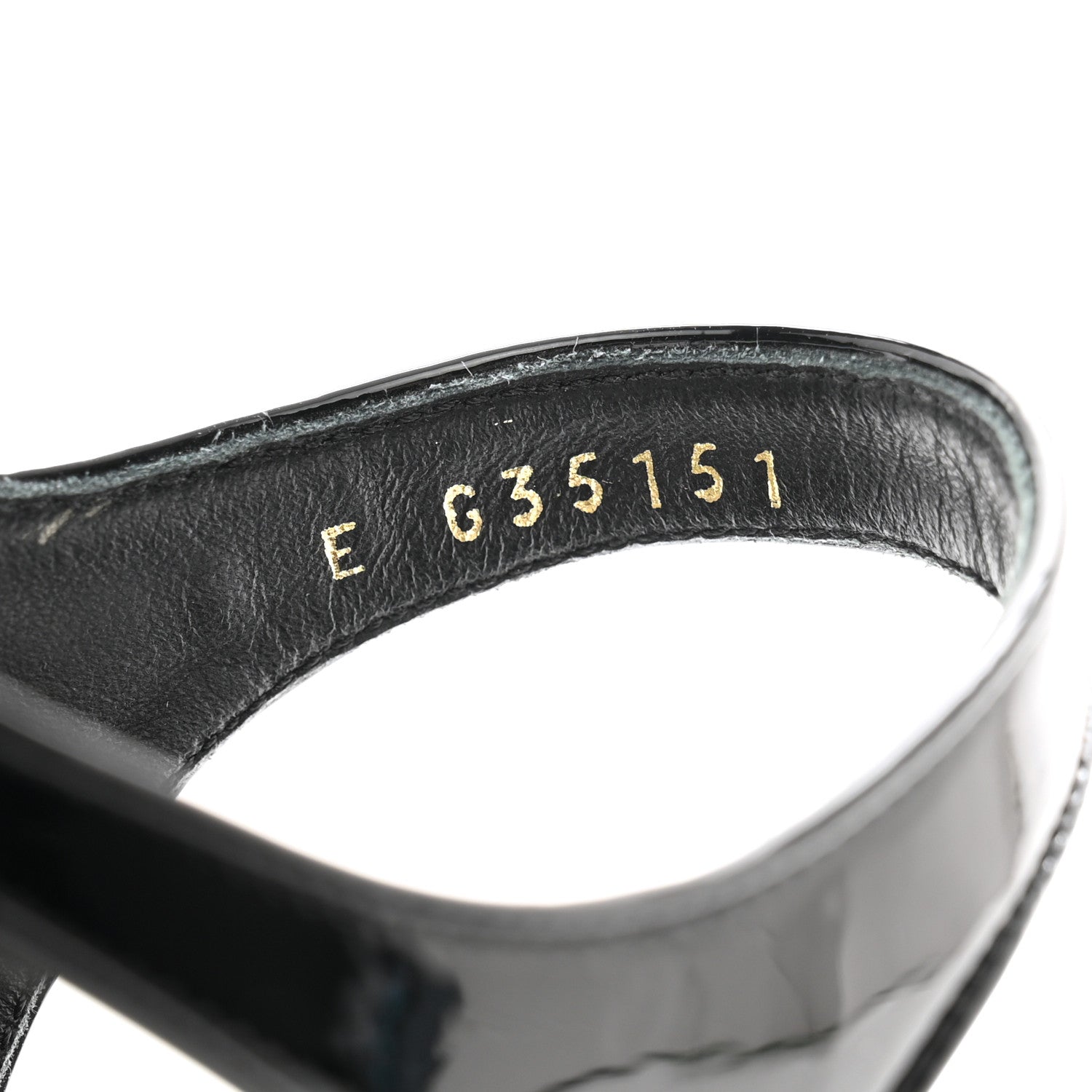 Chanel Lambskin Pearl Thong Sandals 36.5 Black 8 of 12