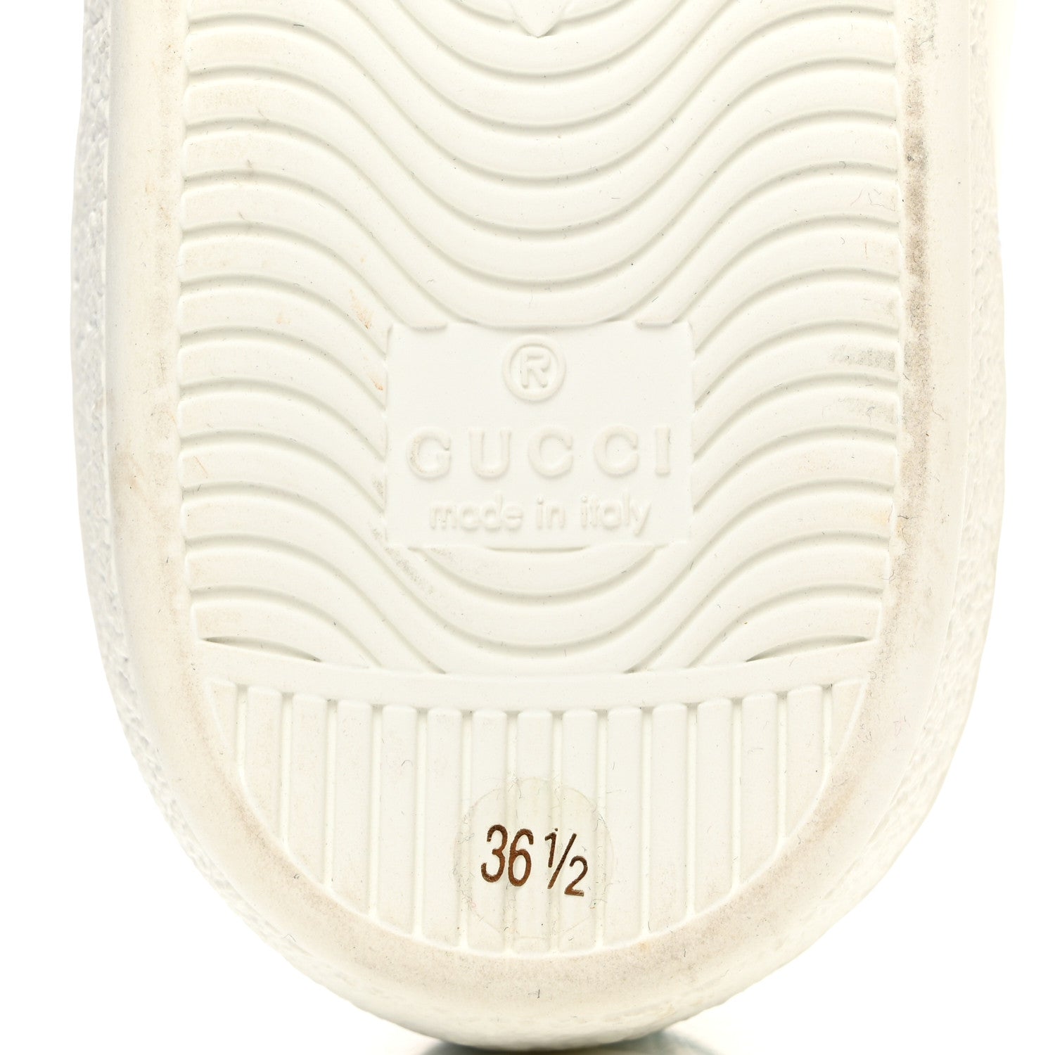 Gucci X DISNEY Calfskin Miro Soft Web Donald Duck Womens Ace Sneakers 36.5 White New Shamarock 8 of 9