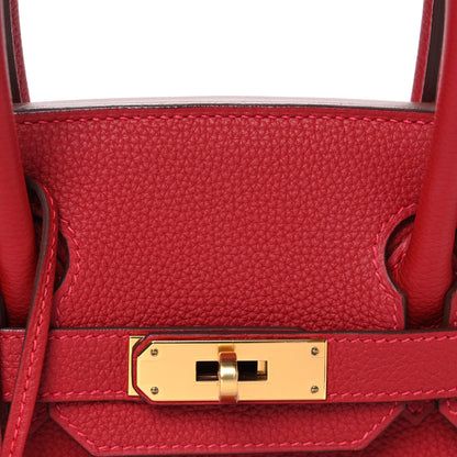 Hermes Togo Birkin 30 Rouge Vif 8 of 10