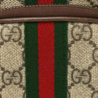 Gucci GG Supreme Monogram Web Mini Ophidia Double Zip Messenger Bag Beige New Acero 13 of 13