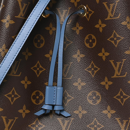 Louis Vuitton Monogram Neonoe MM Blue Jean 6 of 9