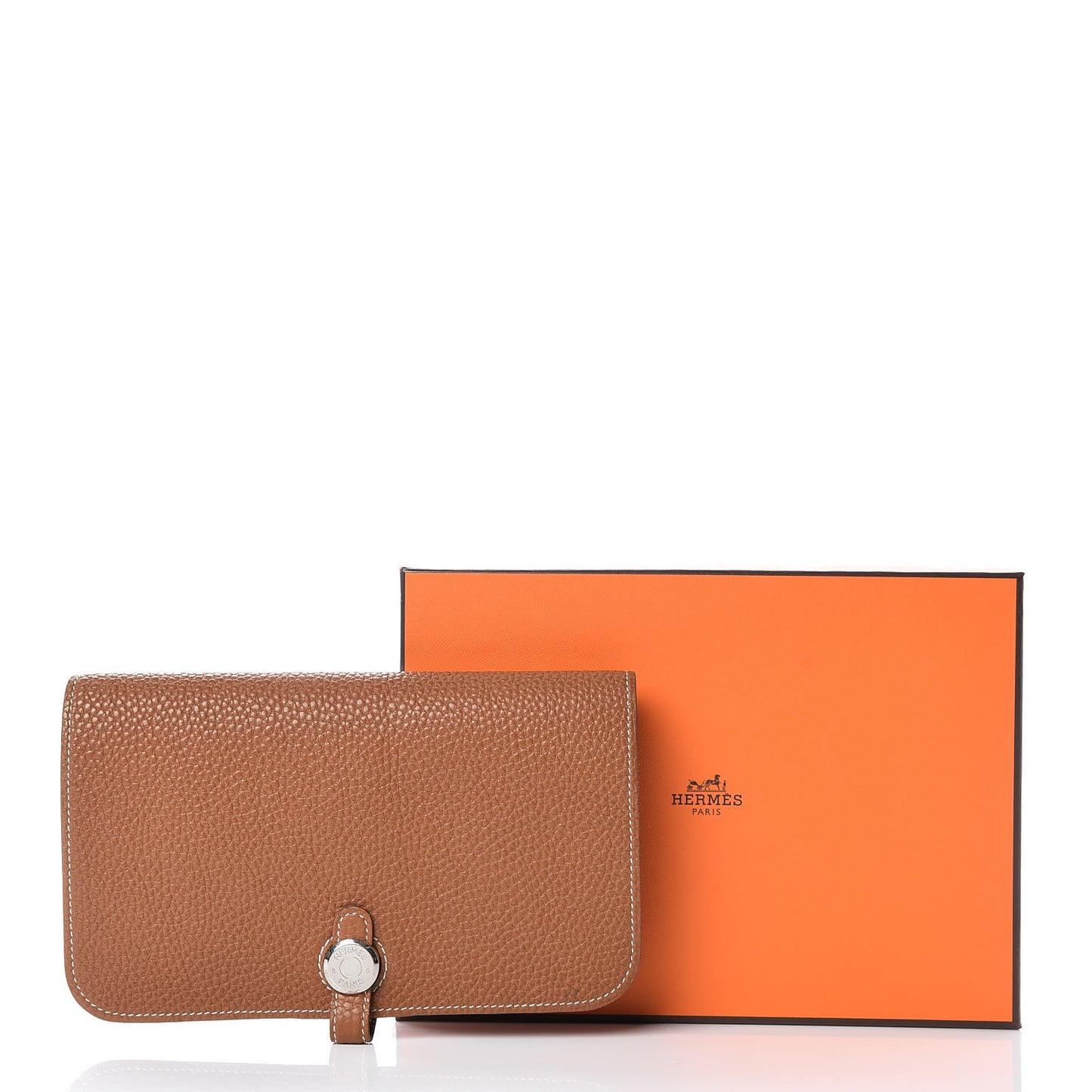 Togo Dogon Duo Wallet Gold