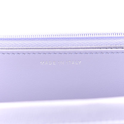 Chanel Caviar Quilted Wallet On Chain WOC Light Purple 9 of 12