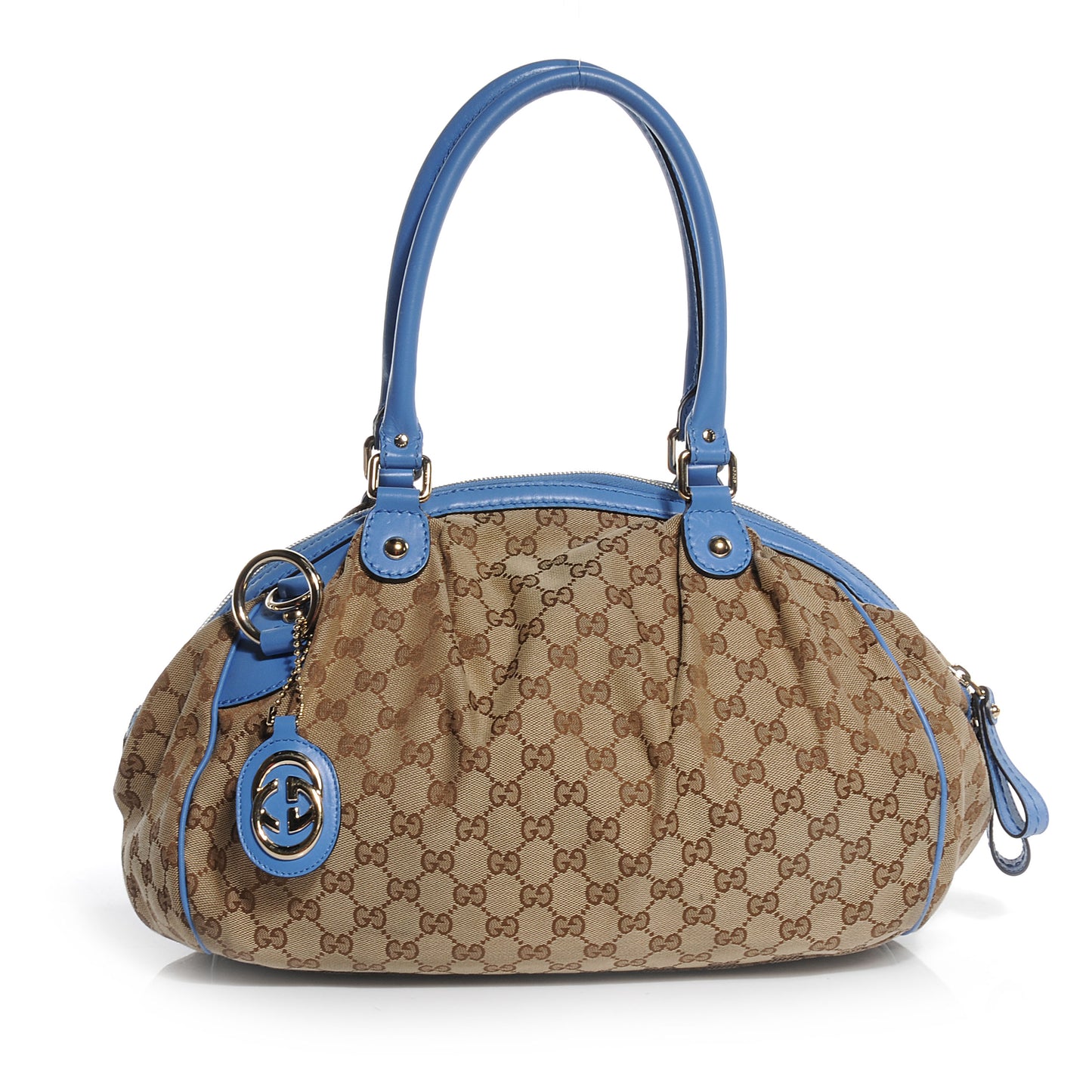 Monogram Medium Sukey Boston Blue