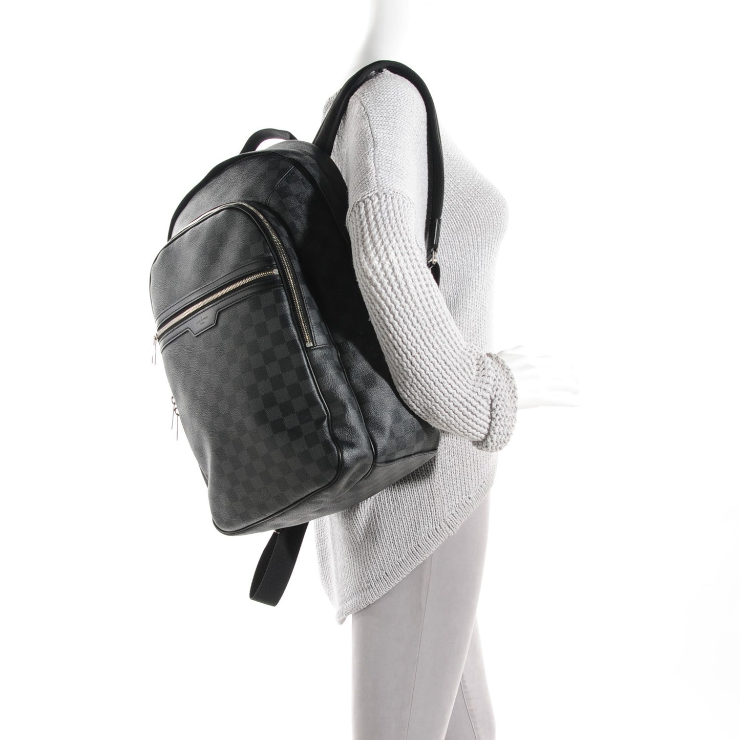 Damier Graphite Michael Backpack