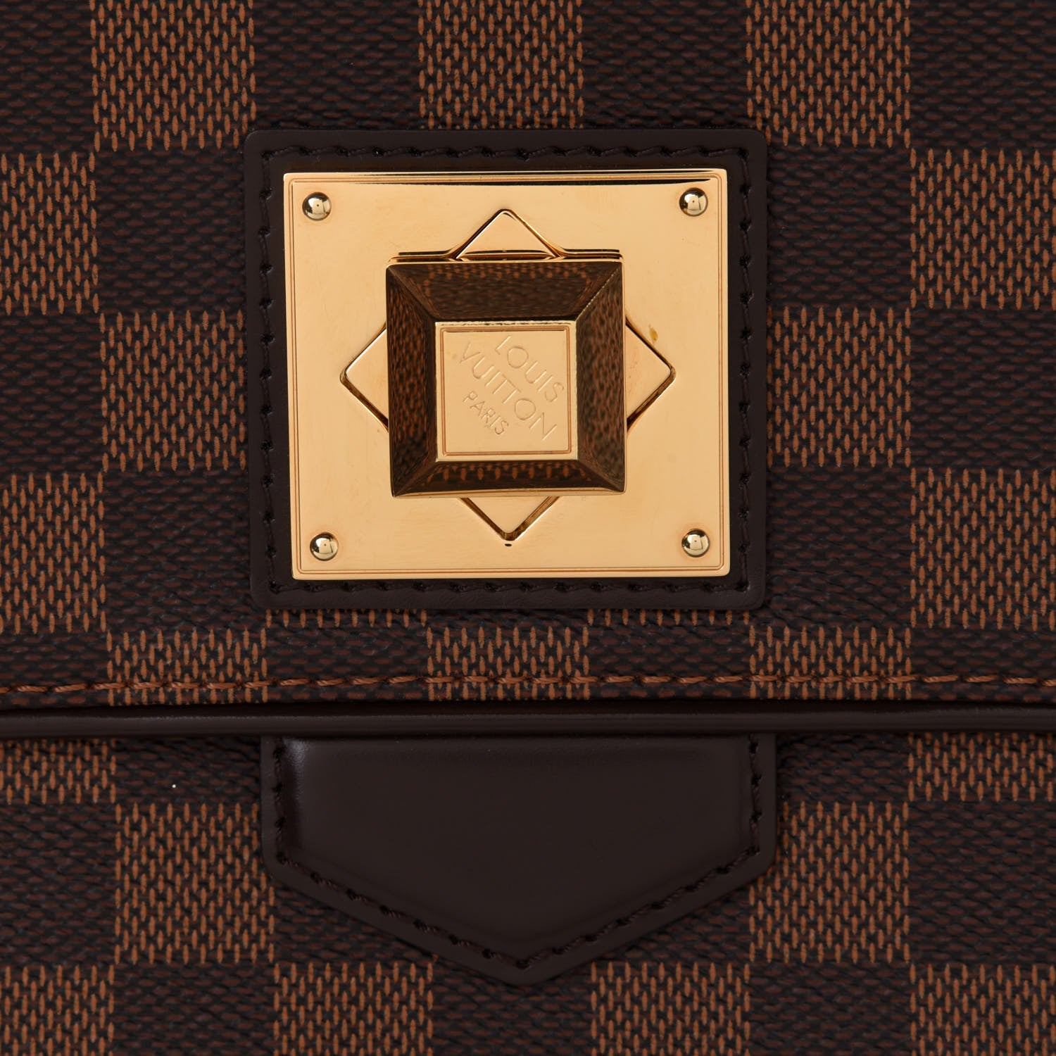 Louis Vuitton Damier Ebene Bergamo MM 8 of 10