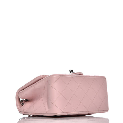 Chanel Lambskin Quilted Mini Square Flap Light Pink 4 of 7