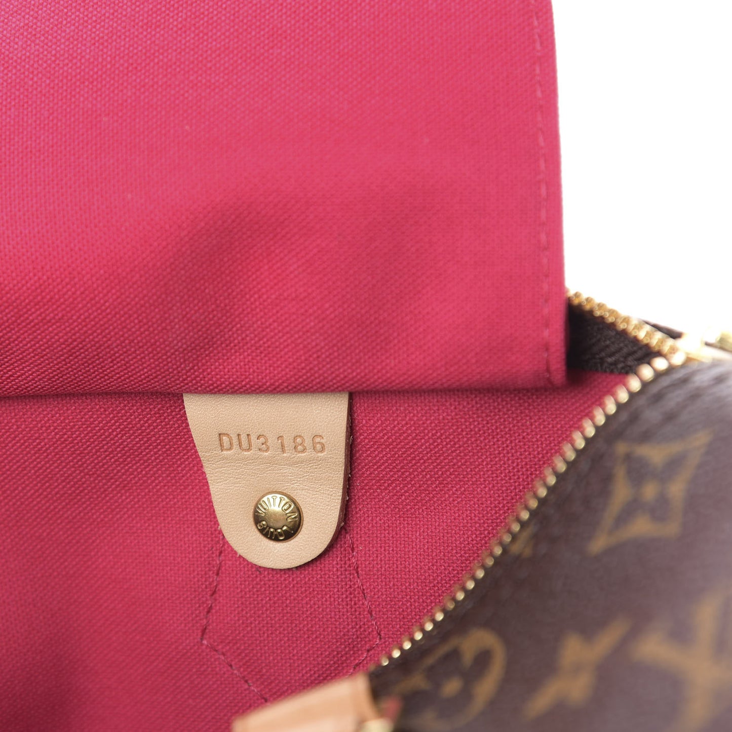 Monogram My LV Heritage Speedy Bandouliere 30 Marine Fuchsia