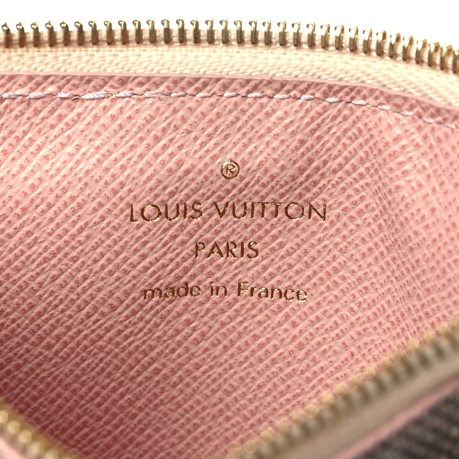 Louis Vuitton Damier Azur Recto Verso Card Holder Rose Ballerine 6 of 6