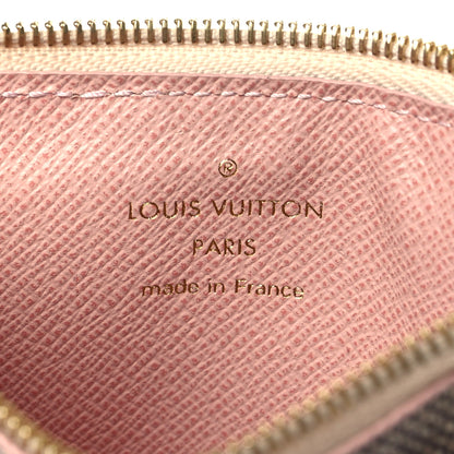Louis Vuitton Damier Azur Recto Verso Card Holder Rose Ballerine 6 of 6