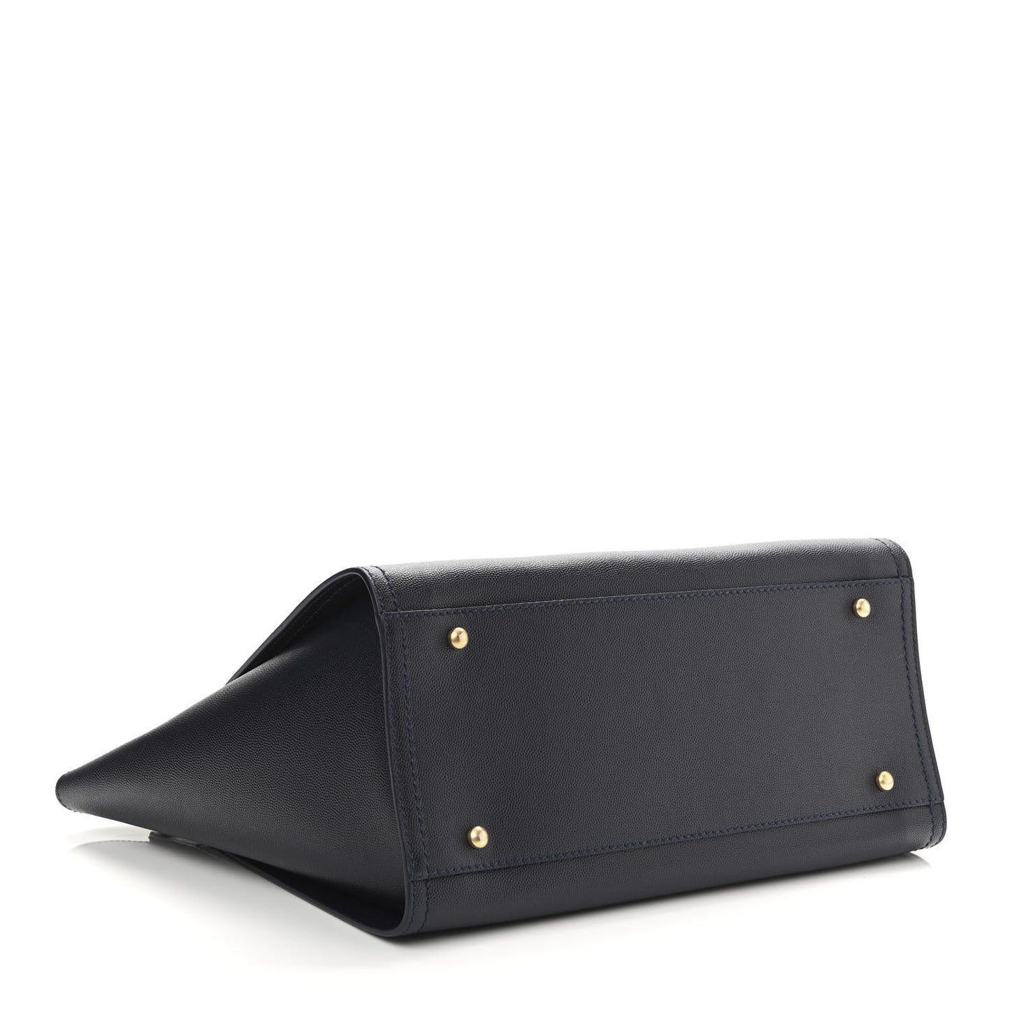 Caviar Small Studded Deauville Tote Navy