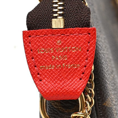 Louis Vuitton Monogram 2018 Christmas Animation Mini Cats Pochette Accessories 5 of 7