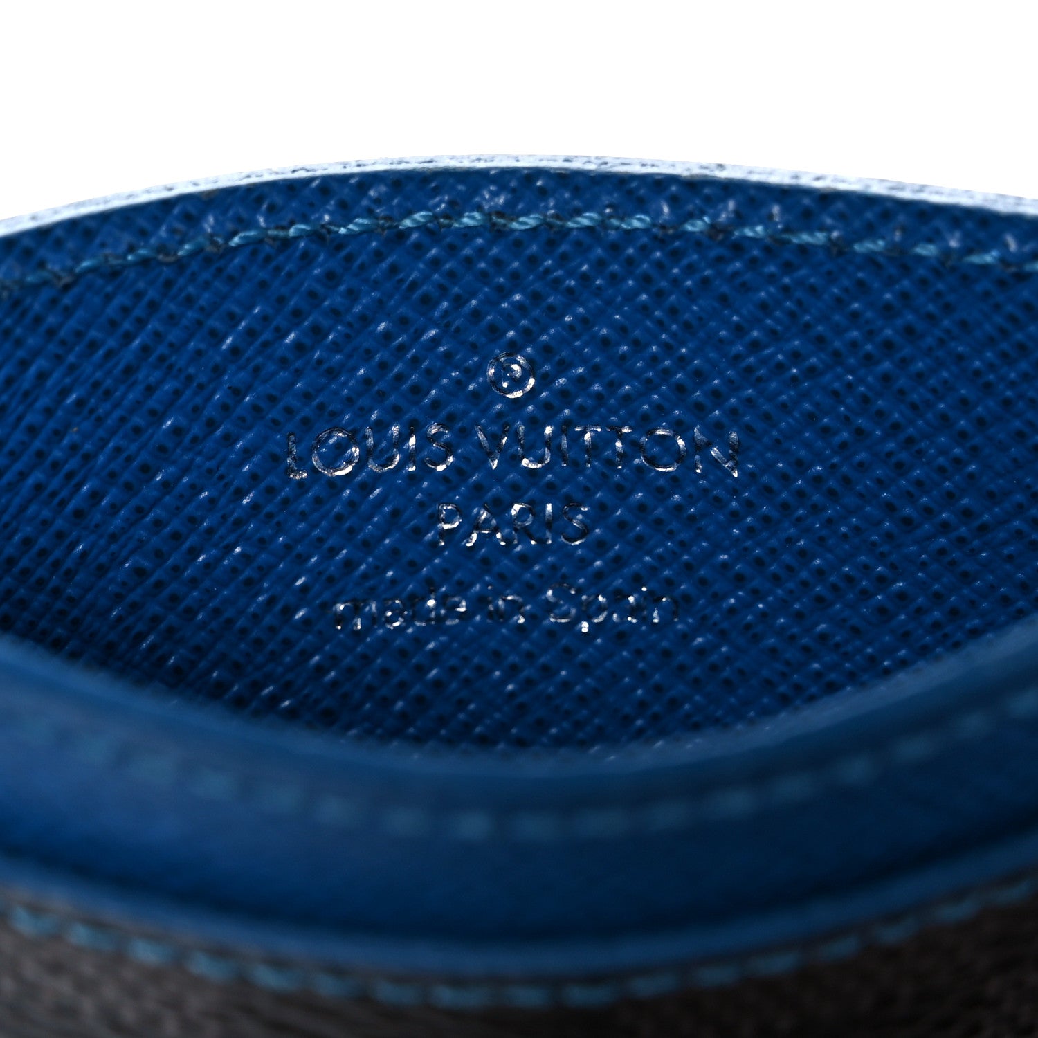 Louis Vuitton Damier Graphite Card Holder Blue 6 of 7