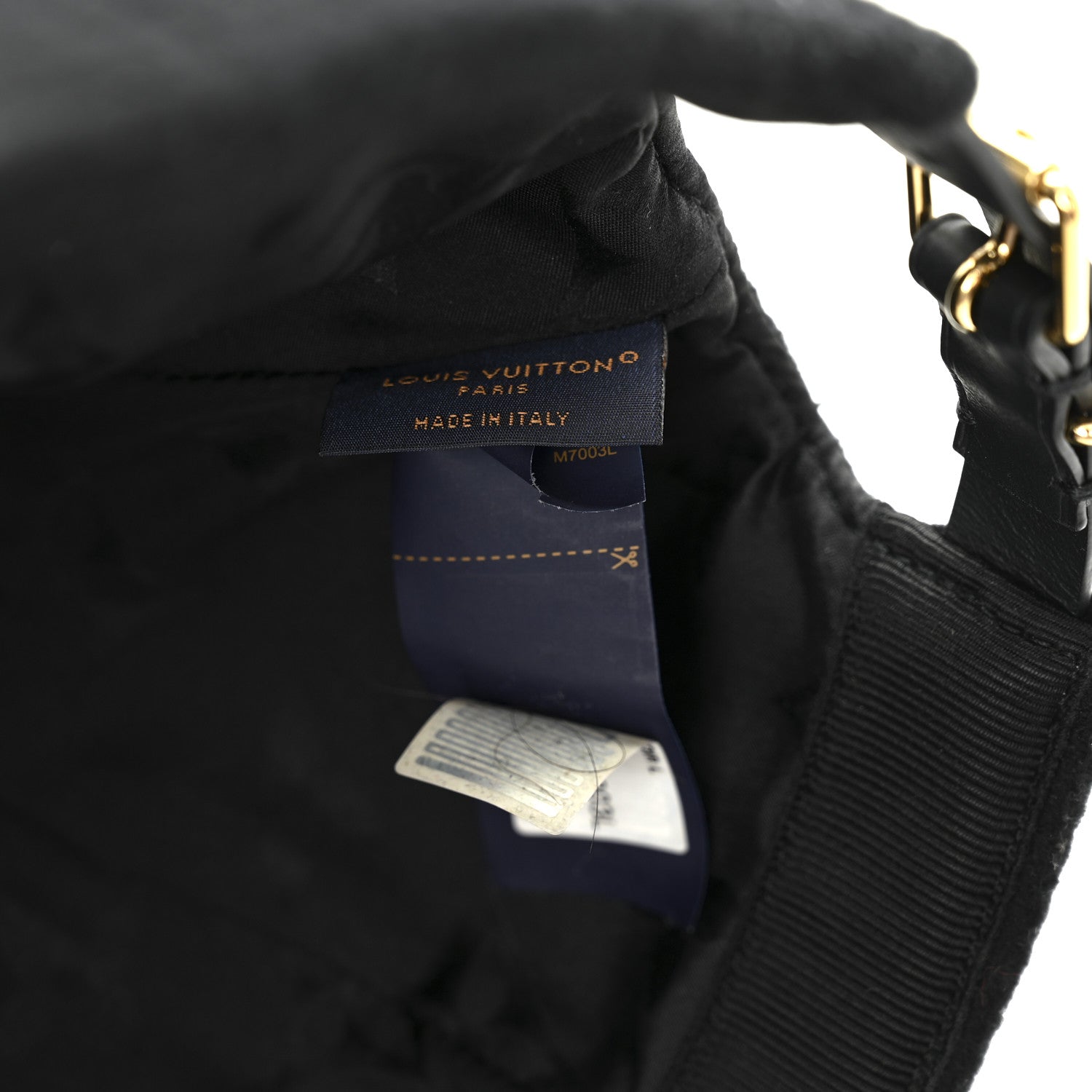 Louis Vuitton Wool Silk Monogram Endless Cap L Black 9 of 9