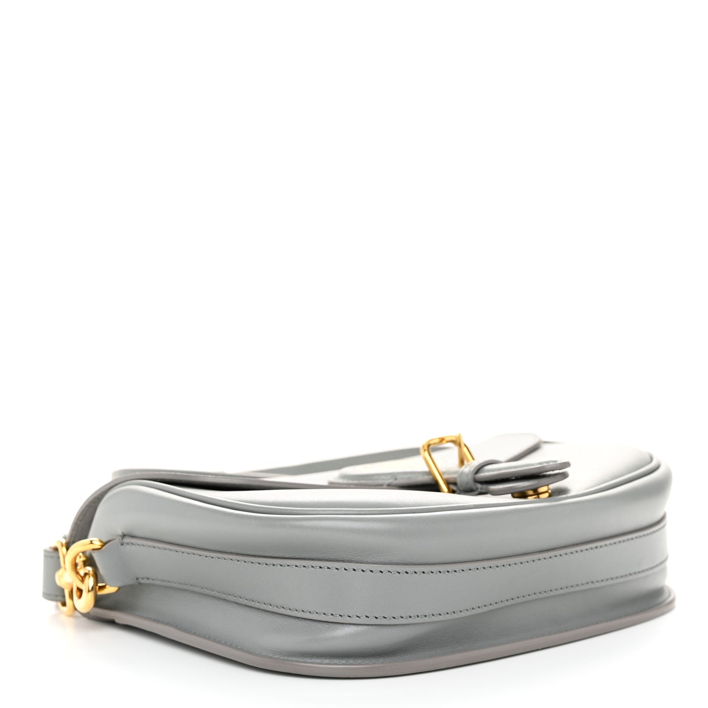 Box Calfskin Medium Bobby Flap Gray