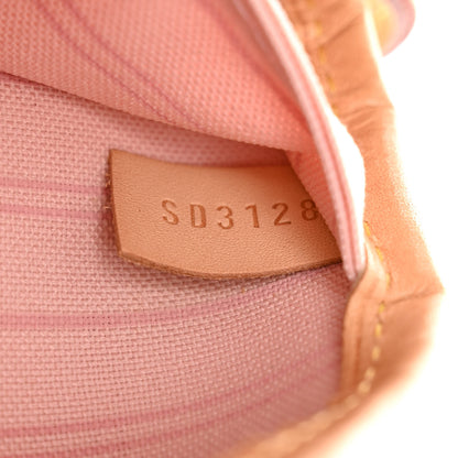 Louis Vuitton Damier Azur Neo Neverfull MM Rose Ballerine 8 of 11