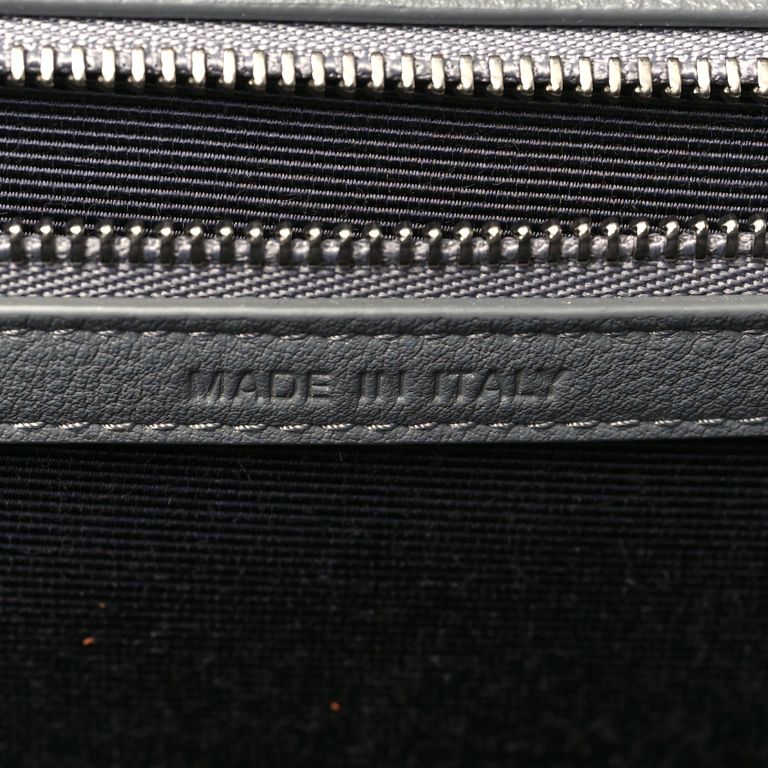 Christian Dior Grained Calfskin Large Diorama Flap Bag Grey 7 of 9
