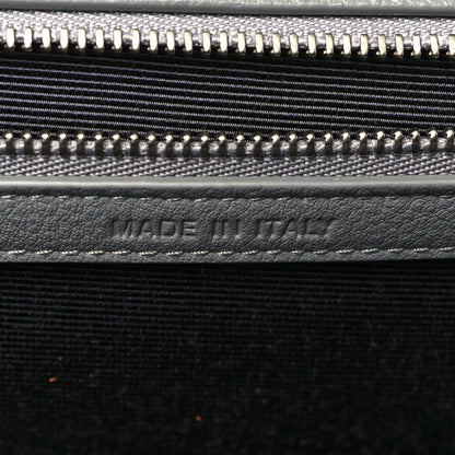 Christian Dior Grained Calfskin Large Diorama Flap Bag Grey 7 of 9