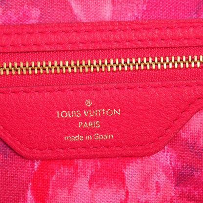 Louis Vuitton Monogram Articles de Voyage Ikat Neverfull MM Rose Indien 6 of 7