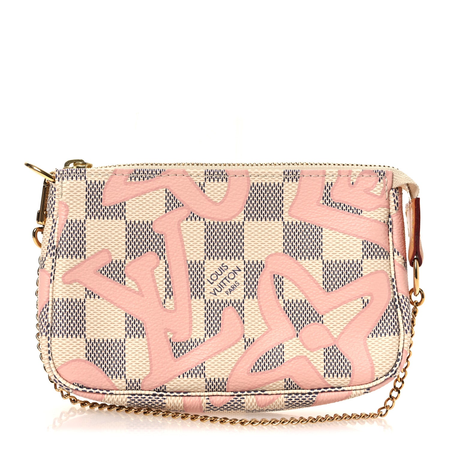 Louis Vuitton Damier Azur Tahitienne Mini Pochette Accessories 1 of 13