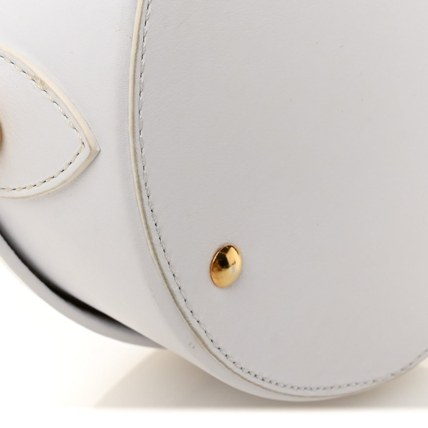 Calfskin La Boite A Gateaux White