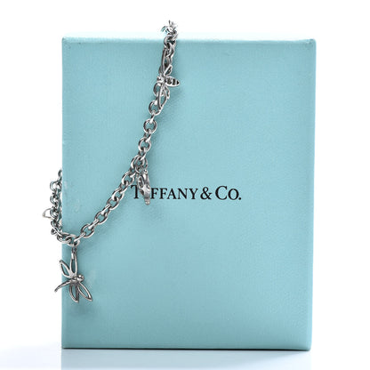 Tiffany Sterling Silver Bug Charm Bracelet 6 of 6