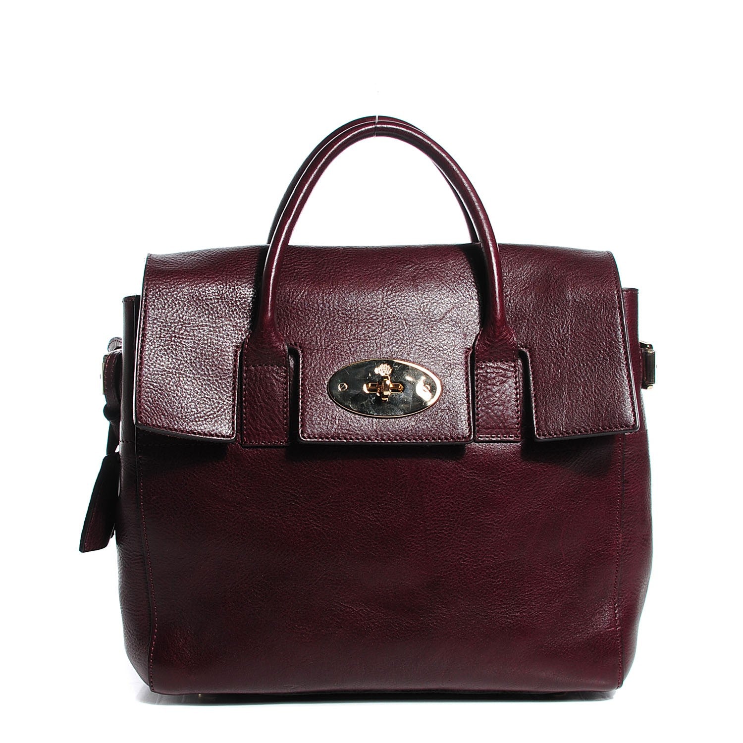 Mulberry Natural Leather Cara Delevigne Convertible Satchel Oxblood 1 of 10