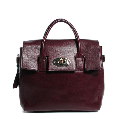 Mulberry Natural Leather Cara Delevigne Convertible Satchel Oxblood 1 of 10