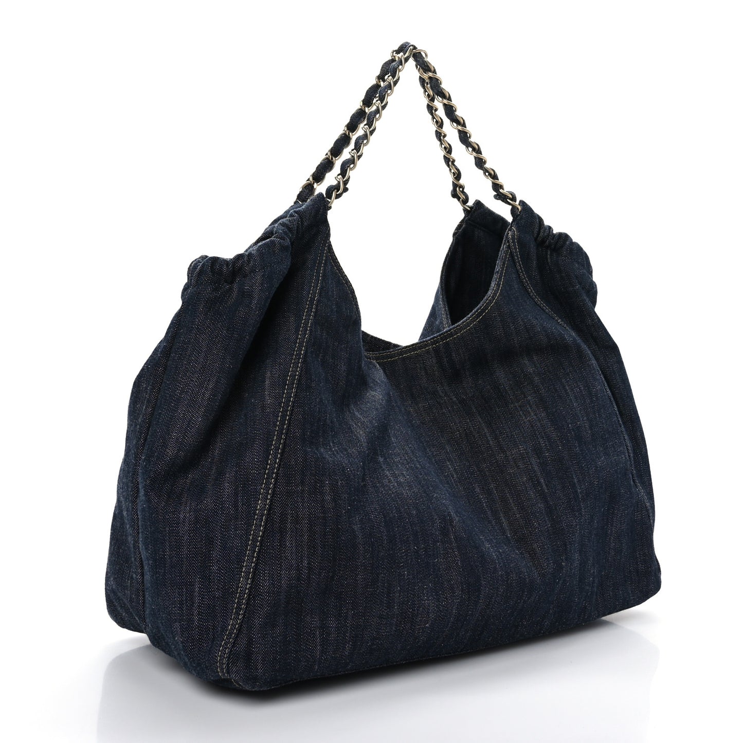 Denim XL Coco Cabas Tote Blue