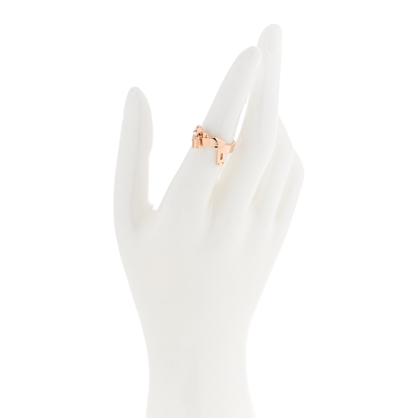 18K Rose Gold Kelly Gavroche Ring 52 6