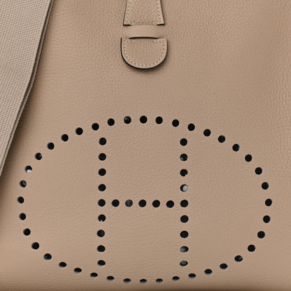 Hermes Taurillon Clemence Evelyne III PM Gris Tourterelle 8 of 15