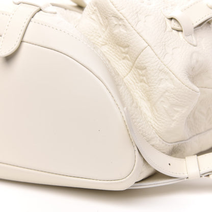 Louis Vuitton Taurillon Monogram Christopher GM Backpack White 8 of 8