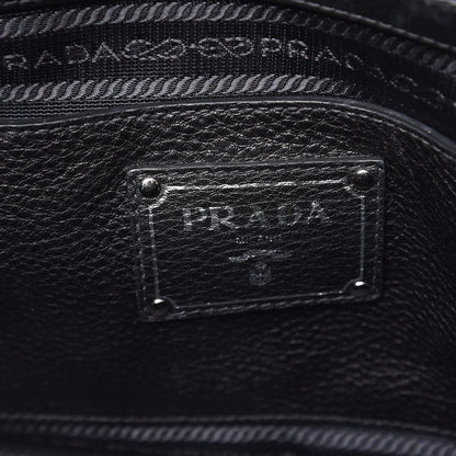 Prada Vitello Daino Tote Nero Black 6 of 8